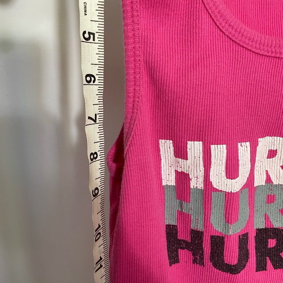 Vintage Y2K Hurley bright pink robes tank top size L or XL, great condition - Picture 3 of 4